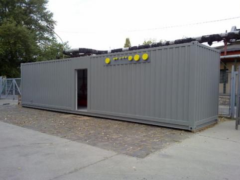 Sprinkler központ konténerben Ausztria1